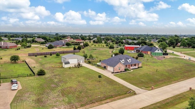 2400 Silver Maple Dr, Saint Paul, TX 75098 - view from above of property