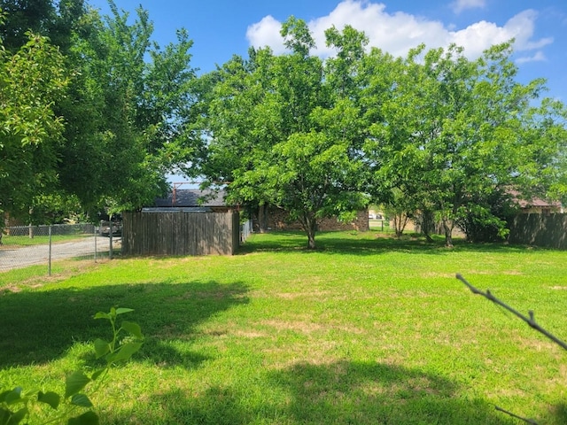 316 Charlie Dr, Whitesboro, TX 76273 - view of yard