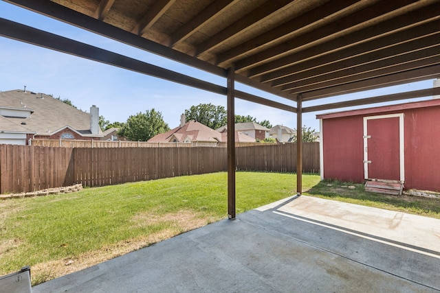 412 Kyle Ln, Lewisville, TX 75067 - view of yard featuring a patio