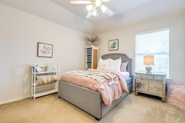 12744 Concho Dr, Frisco, TX 75033 - bedroom with carpet floors and ceiling fan