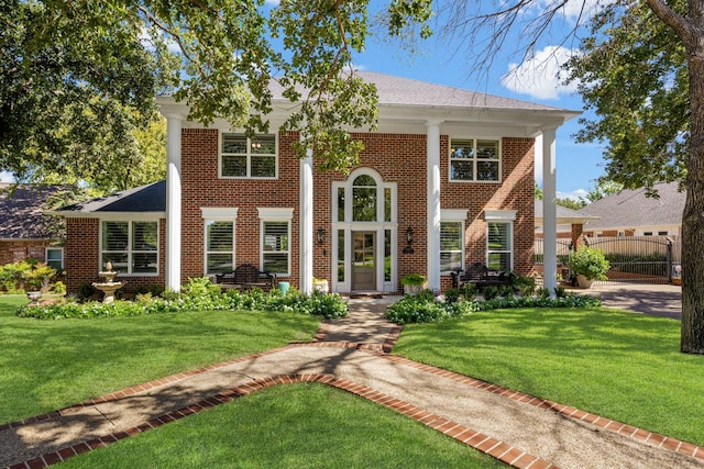 4009 Tave Ct, Arlington, TX 76016 - greek revival house with brick siding