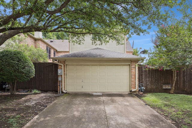 5836 Oram St, Dallas, TX 75206 - garage with concrete driveway