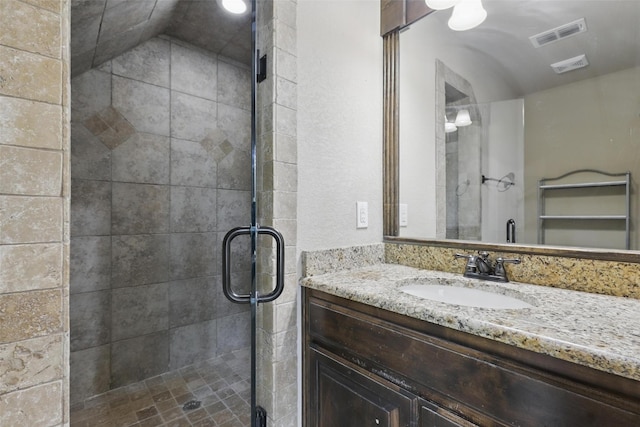 209 Ellis Creek Dr, Weatherford, TX 76085 - full bath with vanity and a shower stall