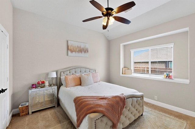 734 Oakleaf Dr, Midlothian, TX 76065 - bedroom featuring carpet flooring, baseboards, and a ceiling fan
