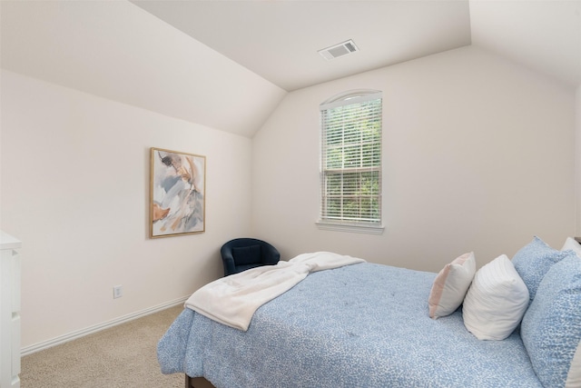 843 Bear Crossing Dr, Allen, TX 75013 - carpeted bedroom with lofted ceiling and baseboards