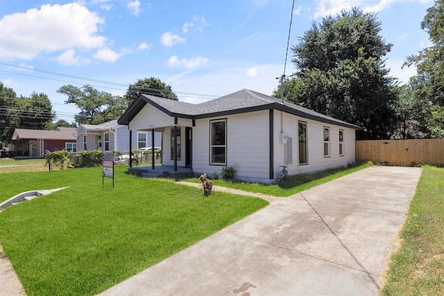 2634 Macon St, Dallas, TX 75215 - single story home with concrete driveway and roof with shingles