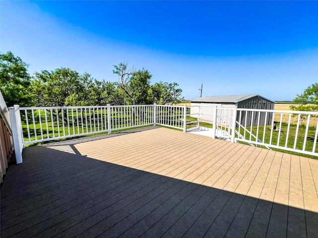 5260 County Road 268, Anson, TX 79501 - view of wooden terrace