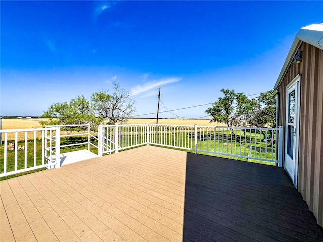 5260 County Road 268, Anson, TX 79501 - view of wooden terrace