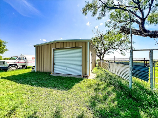 5260 County Road 268, Anson, TX 79501 - view of garage