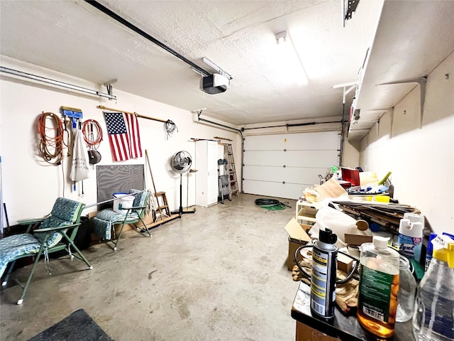 5260 County Road 268, Anson, TX 79501 - garage featuring a garage door opener
