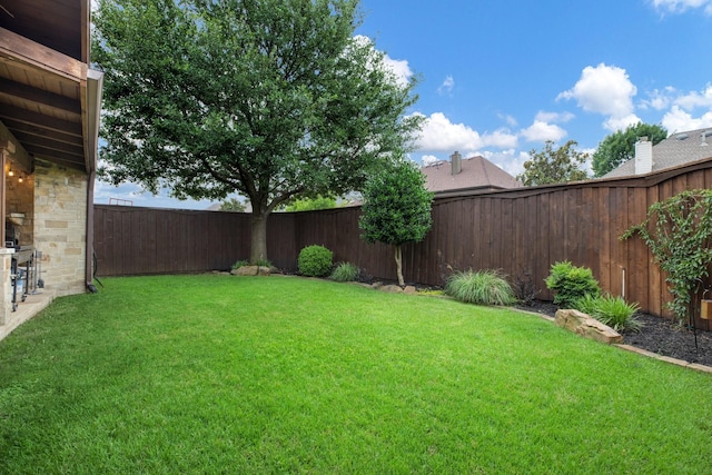 1331 Crockett Dr, Frisco, TX 75033 - view of yard