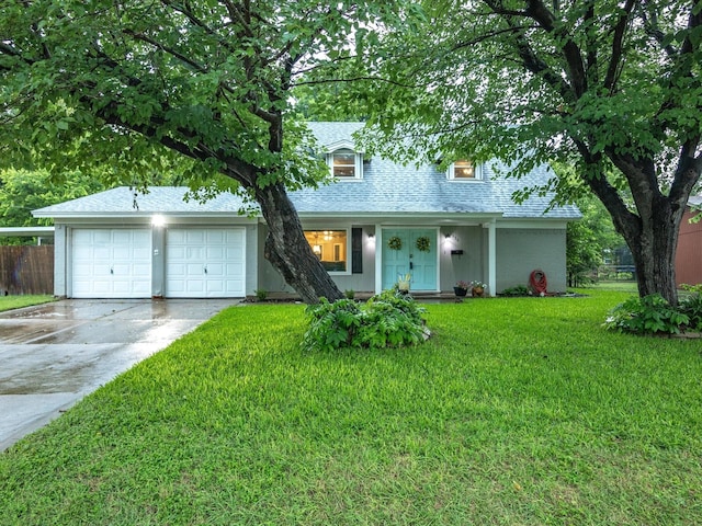 536 Nathan St, Burleson, TX 76028 - view of front facade featuring driveway, a garage, and a shingled roof