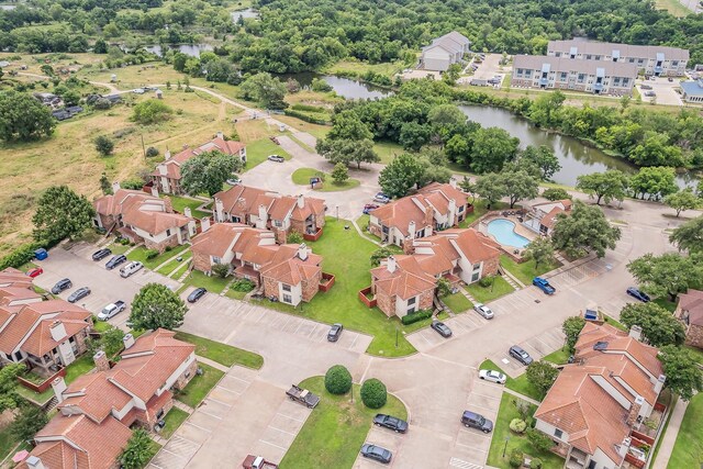 920 Turtle Cv Unit 252, Irving, TX 75060 - drone / aerial view of a nearby body of water