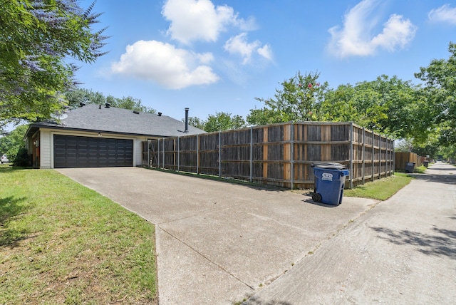 1508 Haven Pl, Allen, TX 75002 - view of side of home featuring driveway and a garage
