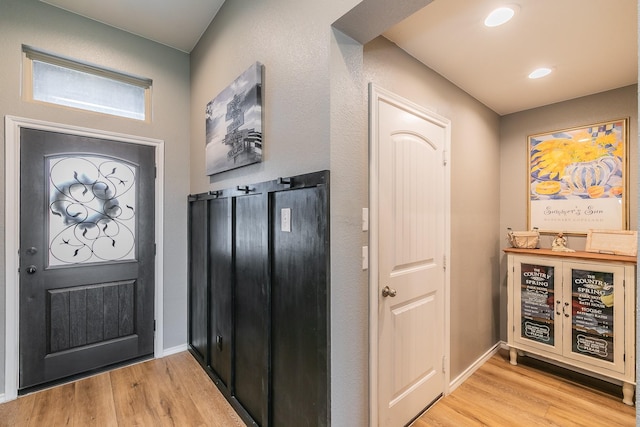 405 Bishopgate Ct, Fort Worth, TX 76036 - entrance foyer featuring light wood-style floors and baseboards