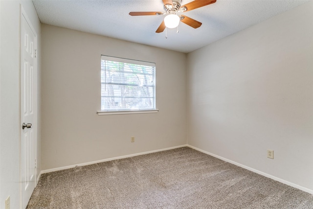 1816 Chattanooga, Bedford, TX 76021 - carpeted spare room with ceiling fan and baseboards