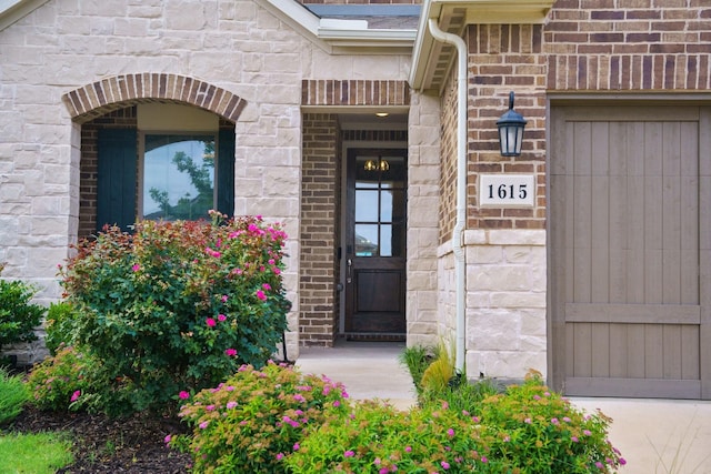 1615 Sweetwater Way, Celina, TX 75009 - property entrance featuring brick siding and stone siding