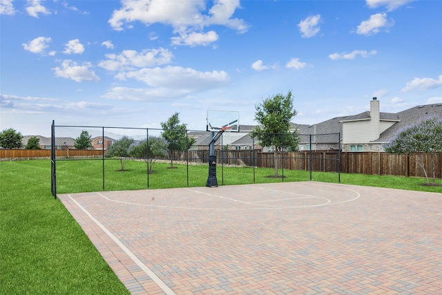 2224 Heaton St, Forney, TX 75126 - view of sport court featuring basketball court