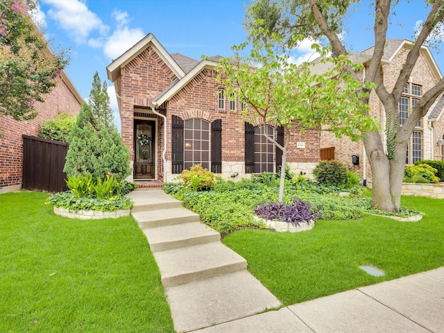 4344 Kestrel Way, Carrollton, TX 75010 - view of front of home with brick siding
