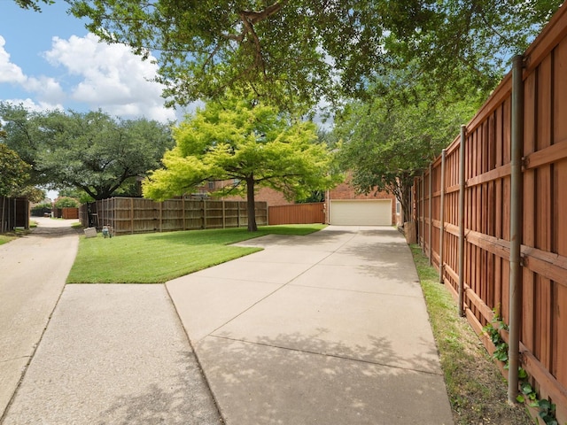 6301 Bermuda Dunes Dr, Plano, TX 75093 - view of yard with an outdoor structure