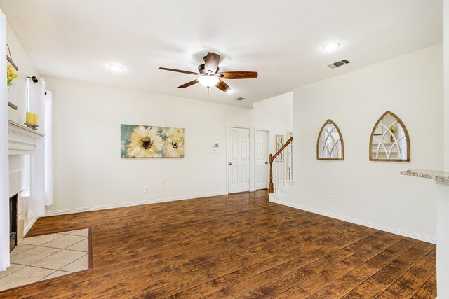 2001 Bosbury Dr, Flower Mound, TX 75028 - half bath featuring vanity, toilet, and wood finished floors