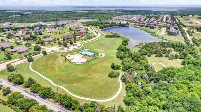 288 Ontario Loop, Sunnyvale, TX 75182 - aerial view of residential area featuring a large body of water