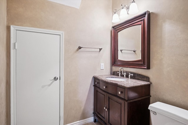 10120 Preston Vineyard Dr, Frisco, TX 75035 - half bath with vanity and toilet