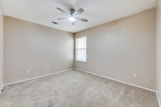 1117 Red Hawk Dr, Frisco, TX 75033 - unfurnished room with carpet flooring, a ceiling fan, and baseboards
