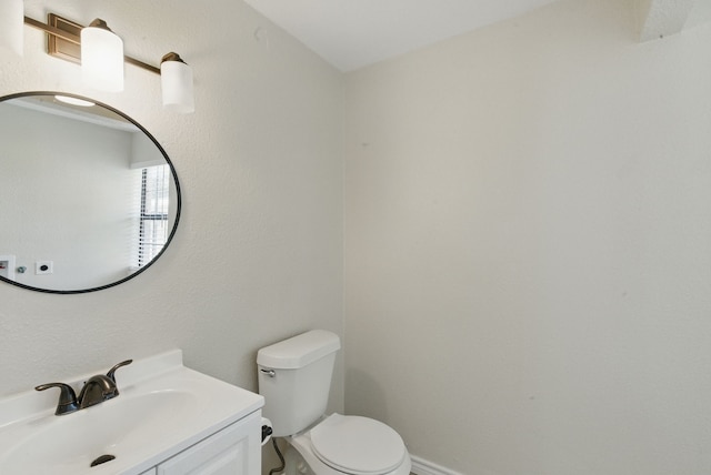 11720 Lavender Ave, Azle, TX 76020 - half bathroom with toilet and vanity