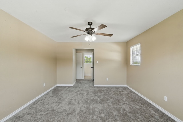 11720 Lavender Ave, Azle, TX 76020 - carpeted empty room with a ceiling fan and baseboards