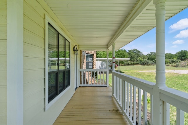 11720 Lavender Ave, Azle, TX 76020 - view of wooden porch