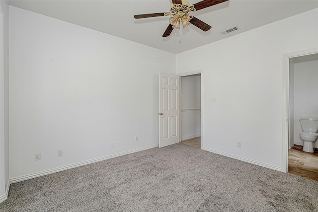 3308 Corn Valley Rd, Grand Prairie, TX 75052 - unfurnished bedroom featuring carpet flooring, baseboards, and ensuite bathroom