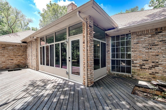 3308 Corn Valley Rd, Grand Prairie, TX 75052 - view of wooden terrace