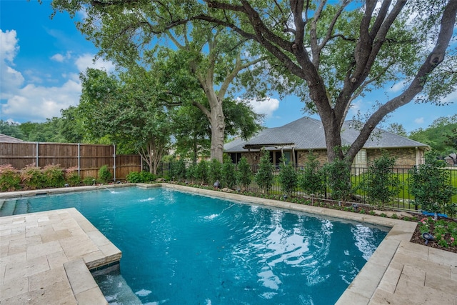 2021 Wing Point Ln, Plano, TX 75093 - view of pool featuring a fenced backyard and a patio