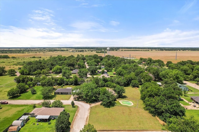 604 Donna Cir, Kerens, TX 75144 - aerial view of a tree filled landscape