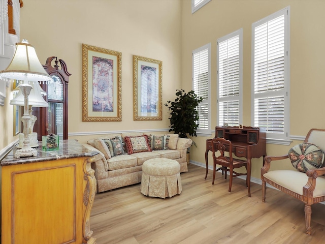 2832 Lincolnshire Dr, Richardson, TX 75082 - living area featuring light wood-style flooring