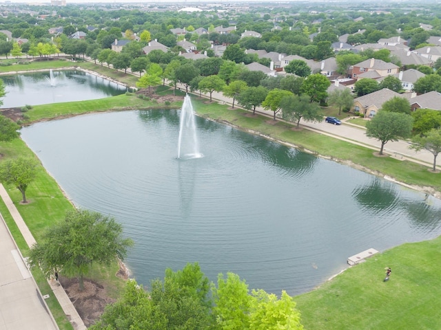 1424 Charleston Dr, Allen, TX 75002 - aerial view of a nearby body of water