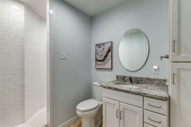 13841 Far Hills Ln, Dallas, TX 75240 - full bathroom featuring vanity and tiled shower