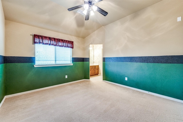 3500 Corkwood Dr, Frisco, TX 75033 - carpeted empty room featuring ceiling fan and baseboards