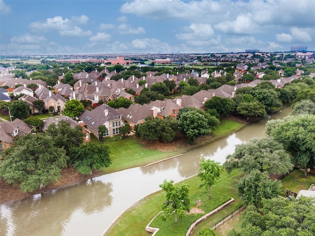 8635 Forest Glen Dr, Irving, TX 75063 - aerial view of residential area with a large body of water