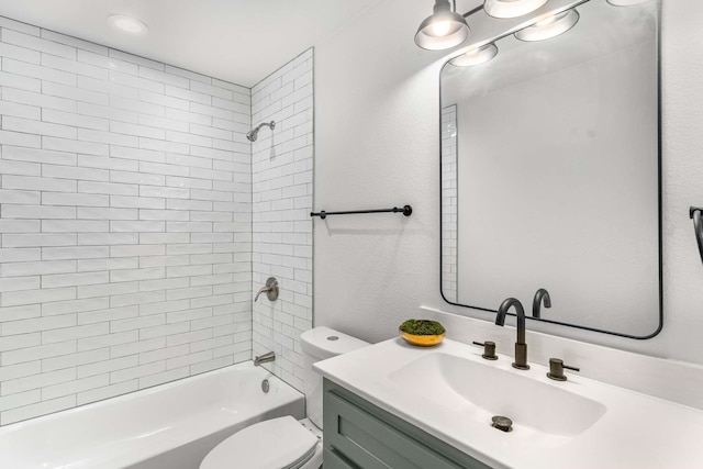 4028 Buckwheat St, Fort Worth, TX 76137 - full bath with toilet, vanity, and shower / tub combination