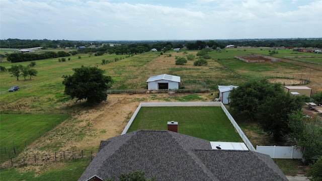 6813 Gregg Rd, Krum, TX 76249 - overview of rural landscape with a pastoral area