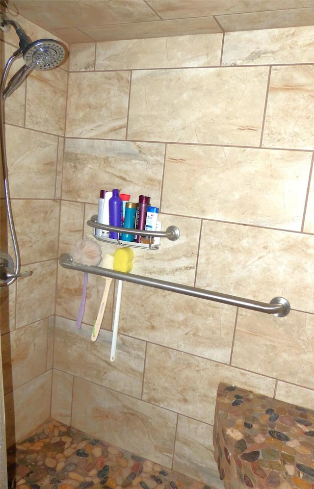 135 Lakeview, Brady, TX 76825 - bathroom view of a tile shower