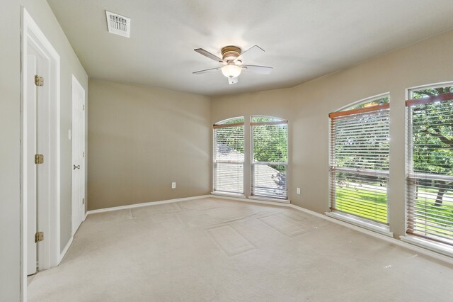1610 Ottinger Rd, Keller, TX 76262 - empty room featuring a ceiling fan and light colored carpet