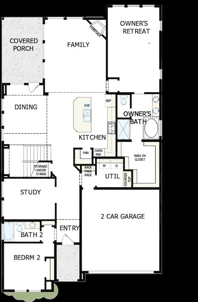 2903 Long Trl, Mansfield, TX 76063 - room layout