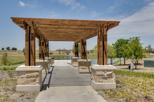 2903 Long Trl, Mansfield, TX 76063 - view of patio with a pergola