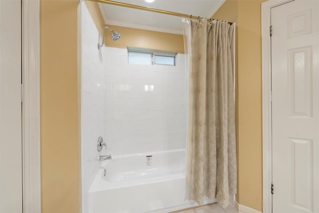 2008 Real Dr, Waco, TX 76712 - full bath featuring shower / bath combination with curtain