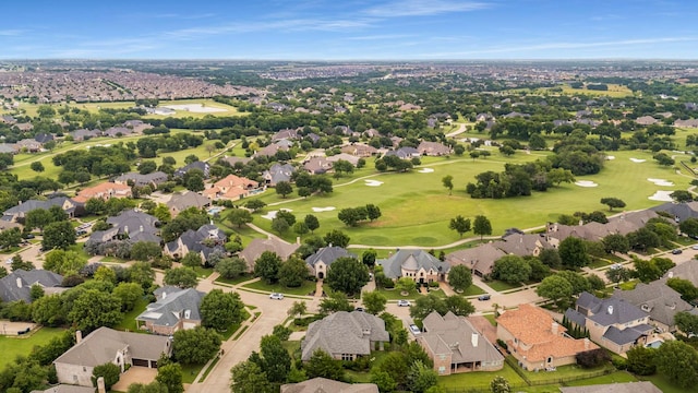 2830 Creekwood Ln, Prosper, TX 75078 - aerial view of residential area with a golf club