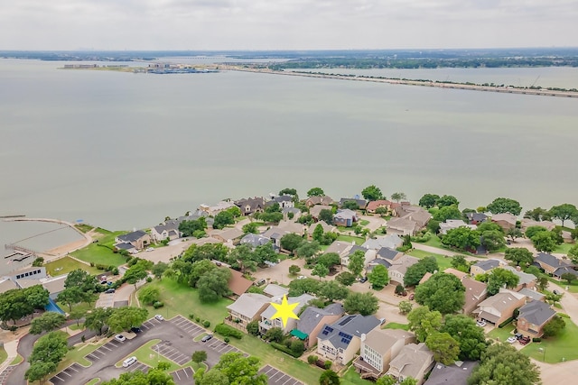 11 Intrepid Cir, Rockwall, TX 75032 - aerial perspective of suburban area featuring a nearby body of water