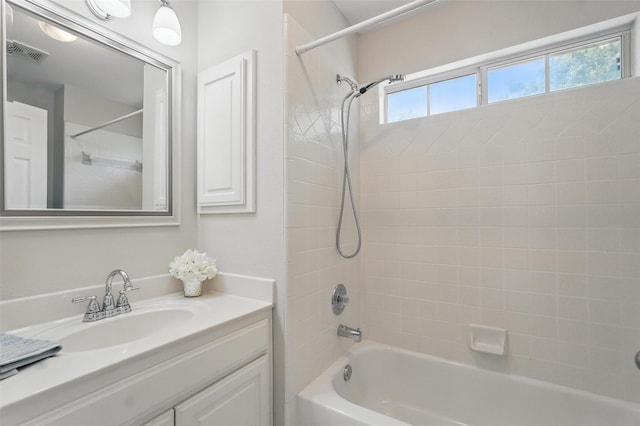 529 Colgate Dr, Allen, TX 75013 - full bathroom featuring shower / bath combination and vanity